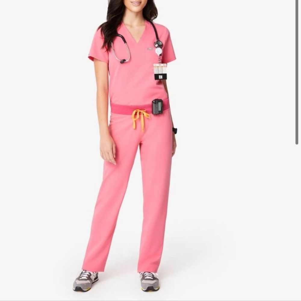 Figs technical collection scrubs- S top and M pant